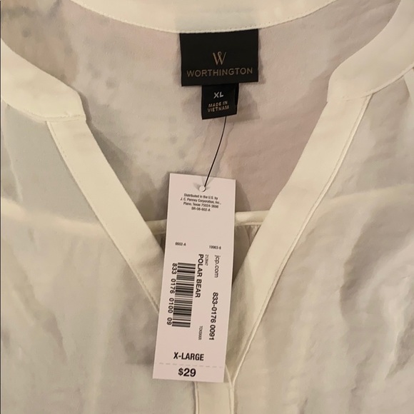 NWT - Worthington blouse - Picture 6 of 8